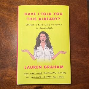 Lauren Graham Book Gilmore Girls Brand New